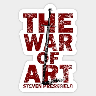 Resistance - The War of art (Steven Pressfield) Sticker